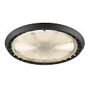 SLV LED Hallenstrahler HIGHBAY V 330, IP65 IK08, 220-240V AC, 100-200W (multi) 4000K 32000lm 90�, CRI 80, schaltbar, schwarz