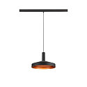 SLV LED Pendelleuchte LALU� MIX&MATCH Base, 48V, 150cm, 8W, 3000K, 700lm, IP20, dimmbar, schwarz