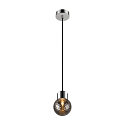 SLV Pendelleuchte VARYT, 150cm, E14, 6W, IP20, chrom