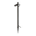 SLV LED Outdoor Erdspie�leuchte HELIA SLIM POLE SINGLE, 3000K, IP65, schwarz