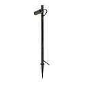 SLV LED Outdoor Erdspie�leuchte HELIA SLIM POLE SINGLE, 3000K, IP65, schwarz