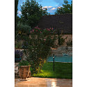 SLV LED Outdoor Erdspie�leuchte HELIA SLIM POLE SINGLE, 3000K, IP65, schwarz