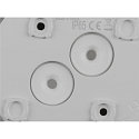 SLV LED Outdoor Wandleuchte D-RING S PHASE, 2700/3000K, IP65, wei�