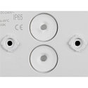 SLV LED Outdoor Wandleuchte D-RING M PHASE, 2700/3000K, IP65, wei�