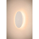 SLV LED Outdoor Wandleuchte D-RING M PHASE, 2700/3000K, IP65, wei�