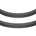 SLV LED Pendelleuchte ONE VERTICAL PD, 40W, 2700/3000K, 2400lm, IP20, dimmbar, schwarz