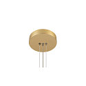 SLV LED Pendelleuchte ONE VERTICAL PD, 40W, 2700/3000K, 2400lm, IP20, dimmbar, messing