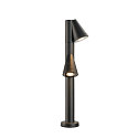 SLV Outdoor Stehleuchte T-TUBE 70 POLE DOUBLE, GU10, IP44, dimmbar, schwarz