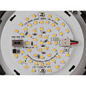 SLV LED Wand-/Deckenleuchte CYFT WAVE, 6,5W, 2700/3000/4000K, 240lm, IP44, dimmbar, bildschirmarbeitsplatztauglich, schwarz