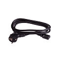 Kaltger�tekabel, 1,8m, schwarz