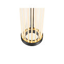 SLV LED Wandleuchte QUIMERA PHASE, 2700/3000K (CCT Switch), CRi >90, dimmbar, dunkel bronze
