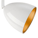 SLV 1-Phasen Strahler PARA CONE 14, GU10, IP20, dreh-/schwenkbar, wei�/gold