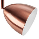 SLV 3-Phasen Strahler PARA CONE 14, GU10, IP20, dreh-/schwenkbar, kupfer/wei�