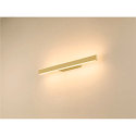LED Wandaufbauleuchte ONE LINEAR 50 PHASE, Up/Down, IP44, 52.2cm, 14W 2700/3000K (CCT Switch), CRi >90, dimmbar