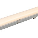 SLV damp-proof luminaire WATERPROOF V 600 DALI DALI controllable, wired through IP66, grey dimmable