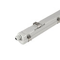 SLV damp-proof luminaire WATERPROOF V 600 DALI DALI controllable, wired through IP66, grey dimmable
