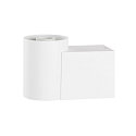 SLV Wandleuchte VARYT, IP44, rund, E14 max. 6W, ohne Schirm / Abdeckung, wei�