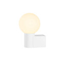 SLV Wandleuchte VARYT, IP44, rund, E14 max. 6W, ohne Schirm / Abdeckung, wei�