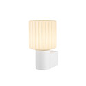 SLV Wandleuchte VARYT, IP44, rund, E14 max. 6W, ohne Schirm / Abdeckung, wei�