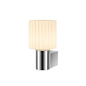 SLV Wandleuchte VARYT, IP44, rund, E14 max. 6W, ohne Schirm / Abdeckung, chrom