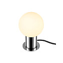 SLV Tischleuchte VARYT, rund, E14 max. 6W, chrom