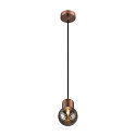 SLV Pendelleuchte VARYT, E14, 1x max. 6W, kupfer