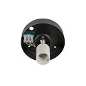 SLV Deckenleuchte SUN 30, rund, 1x max. 60W, E27, schwarz