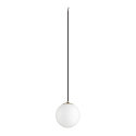 SLV Pendelleuchte SUN 20, E27, offenes Kabelende, 1x max. 40W, matt gold