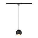 SLV 1-phase pendant luminaire LIGHT EYE� 90 GU10 IP20, black dimmable