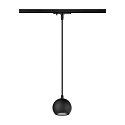 SLV 1-phase pendant luminaire LIGHT EYE� 90 GU10 IP20, black dimmable