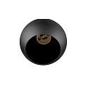 SLV 3-phase pendant luminaire LIGHT EYE� 90 down, ball shaped GU10 IP20, black matt dimmable