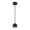 SLV Pendelleuchte LIGHT EYE� 90, GU10, 1x max. 6W, matt schwarz
