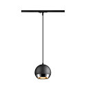 SLV 1-phase pendant luminaire LIGHT EYE� 150 GU10 IP20, black dimmable