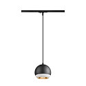 SLV 1-phase pendant luminaire LIGHT EYE� 150 GU10 IP20, black dimmable