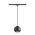 SLV 1-phase pendant luminaire LIGHT EYE� 150 GU10 IP20, black dimmable