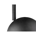 SLV 1-Phasen-Strahler LIGHT EYE � 150, rund, GU10 max. 13W, drehbar und schwenkbar, matt schwarz