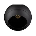 SLV 1-Phasen-Strahler LIGHT EYE � 150, rund, GU10 max. 13W, drehbar und schwenkbar, matt schwarz