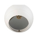 SLV 3-phase spot LIGHT EYE� 150 swivelling, rotatable, ball shaped GU10 IP20, white matt dimmable