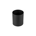 lamp shade PURI 2.0 - TUBE cylindrical, black