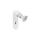 SLV Wand- und Deckenleuchte PURI 2.0 Basic, rund, mit Schalter, GU10 max. 6W, wei�