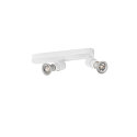 SLV Wand- und Deckenleuchte PURI 2.0 Basic, asymmetrisch, rund, 2x GU10 max. 6W, wei�