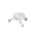 SLV Wand- und Deckenleuchte PURI 2.0 Basic, rund, 3x GU10 max. 6W, wei�