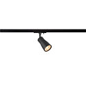 1-Phasen-Strahler PURI 2.0 DOME, GU10 max. 6W, drehbar und schwenkbar, schwarz