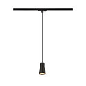 1-Phasen Pendelleuchte PURI 2.0 CONE, GU10 max. 6W, schwarz