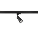 SLV 3-Phasen-Strahler PURI 2.0 CONE, GU10 max. 6W, drehbar und schwenkbar, schwarz