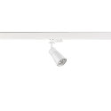 SLV 3-Phasen-Strahler PURI 2.0 DOME, GU10 max. 6W, drehbar und schwenkbar, wei�