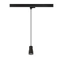 SLV 3-Phasen Pendelleuchte PURI 2.0 DOME, GU10 max. 6W, schwarz