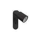 SLV Wand- und Deckenleuchte PURI 2.0 TUBE, rechteckig, mit Schalter, GU10 max. 6W, schwarz