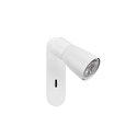 SLV Wand- und Deckenleuchte PURI 2.0 DOME, rechteckig, mit Schalter, GU10 max. 6W, wei�