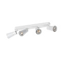 SLV Wand- und Deckenleuchte PURI 2.0 CONE, Long, 4x GU10 max. 6W, wei�